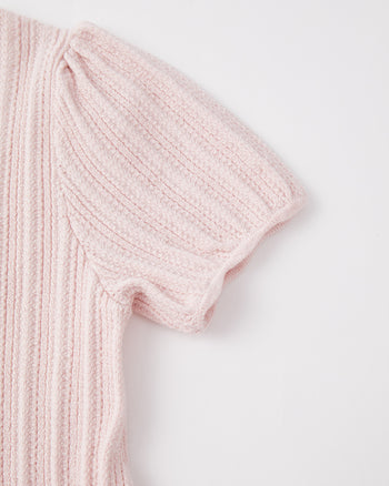 Céleste Silk Knit Dress, Kids