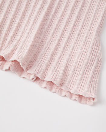 Céleste Silk Knit Dress, Kids