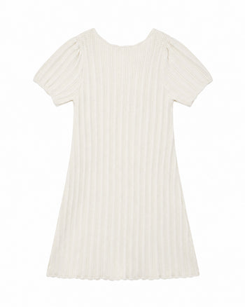 Céleste Silk Knit Dress, Kids