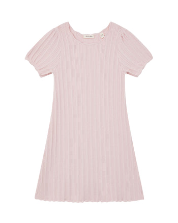 Céleste Silk Knit Dress, Kids