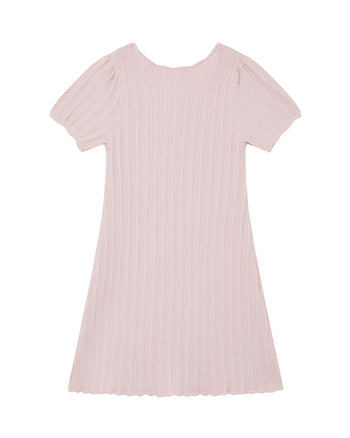 Céleste Silk Knit Dress, Kids